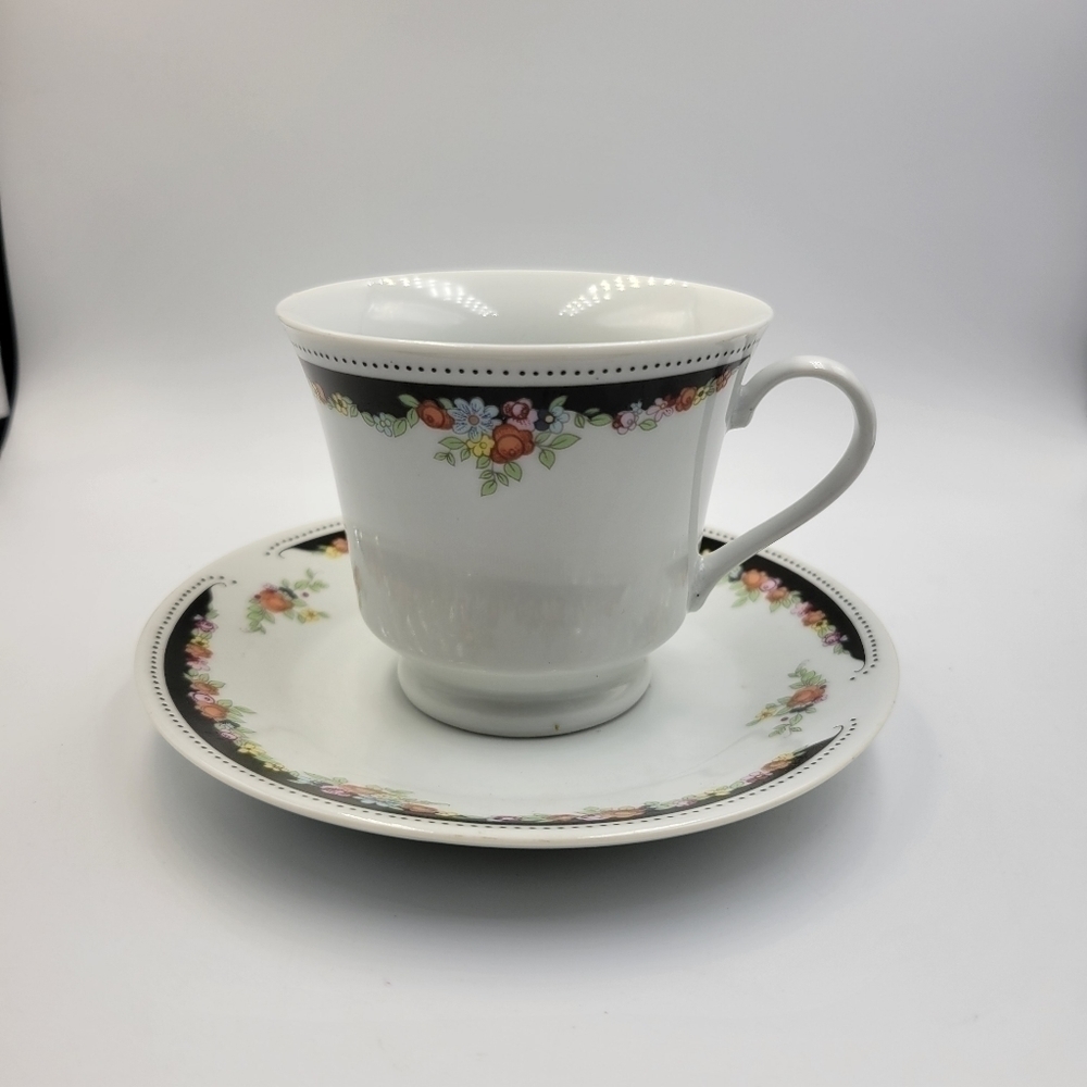 Vintage Teacup and Saucer Set